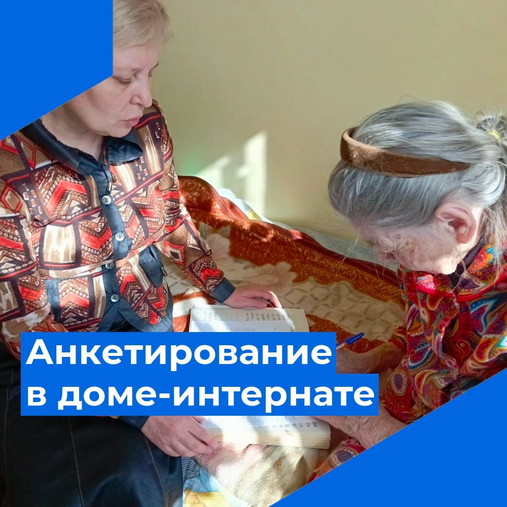 Анкетирование среди проживающих в доме-интернате
